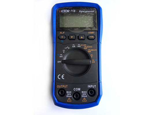 Calibratore portatile di processo del segnale del calibratore di temperatura di Rtd del VINCITORE 71B