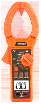 VICTOR Nuovo tassametro 6050 AC DC 2000A con tassametro digitale a temperatura