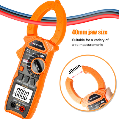 VICTOR 615B DC 1500V 1000A True RMS AC DC Digital Clamp Multimeter con contatore di energia solare NCV