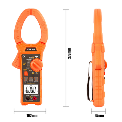 Nuovo contatore di pinza digitale 6052 5999 AC2000A con contatore di pinza multimetro NCV VFC