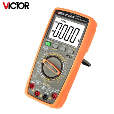 VICTOR VC9805A+1999(3 1/2) True RMS Digital Multimeter Tester Misurazione della resistenza AC DC 1000V 20A Voltmeter Ammeter