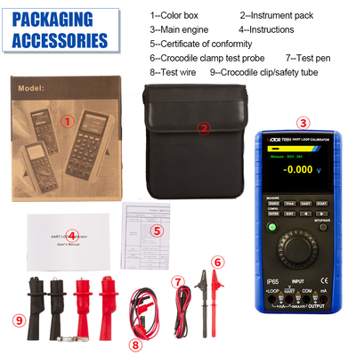 Attrezzatura HART Communication Loop Calibrator di calibratura della termocoppia IP65