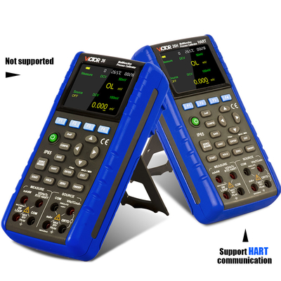 VICTOR 26 Calibratore di processo multifunzione Generatore di segnale con precisione dello 0,01% 5 cifre Display circuito a circuito 24V IP65